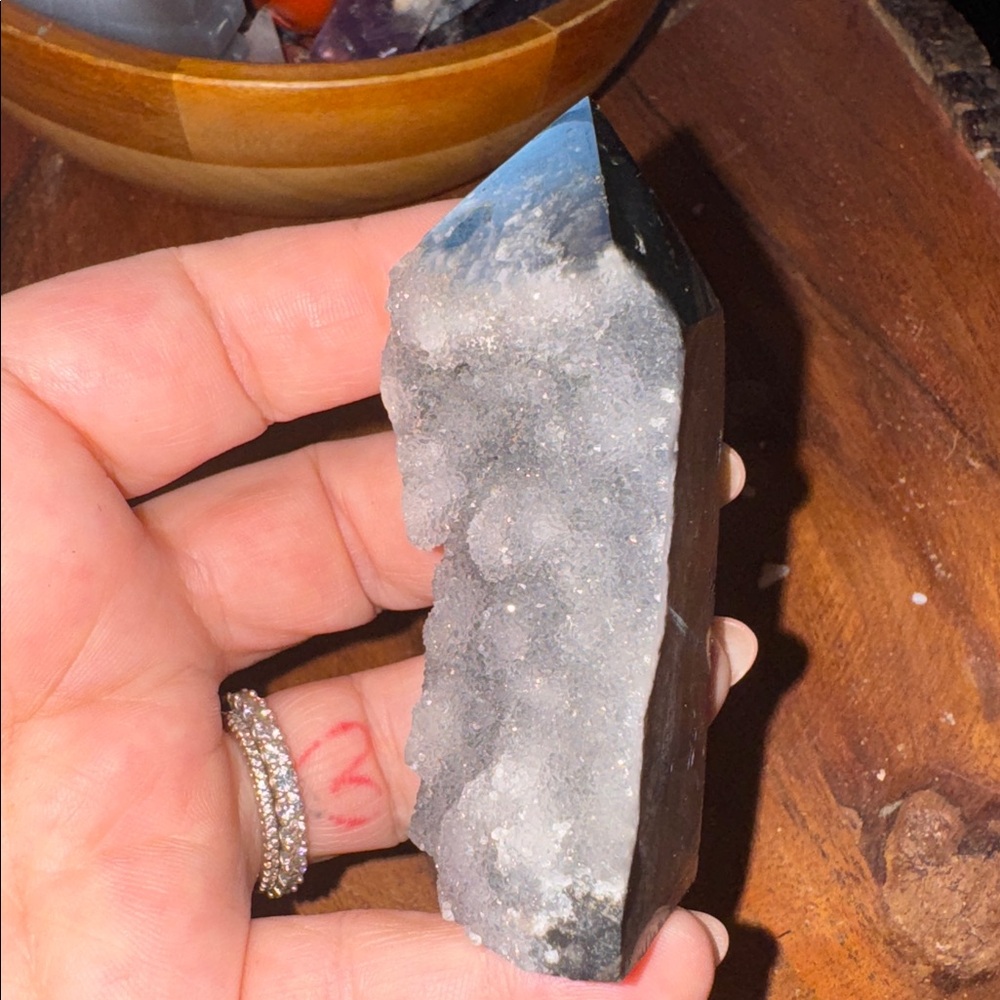 Sphalerite Druzy Point Tower